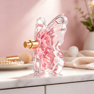 Bottiglia di <span class=keywords><strong>Profumo</strong></span> in Vetro a Forma di Farfalla, Design di Lusso Personalizzato, 30ml 100ml, Flacone Vuoto Unico con Confezione - Product Image 5