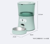 Distributeur de nourriture intelligent pour animaux de compagnie, directement de l'usine, durable, facile à nettoyer, gamelles et distributeurs pour animaux de compagnie