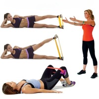 Produits en livraison directe 2024 bandes de résistance élastiques portables et durables pour l'entraînement de yoga à domicile pour femmes