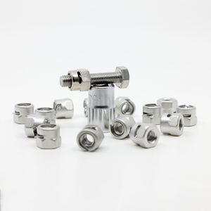 SAPER <b>Lock</b> Nut Heavy Duty Stainless Steel Hex Self Locking Nut Metric <b>Threaded</b> Anti Loosening Nut Industrial - Product Image 3