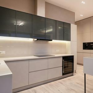 Panneaux MDF gris <span class=keywords><strong>HANNA</strong></span> Advanced avec face PET, super mats, résistants à l'humidité et aux rayures, design minimaliste, première classe E0 - Product Image 6