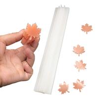 Colonne en tube de congé d'érable Moule à bougie en silicone pour savon intégré Fournitures de fabrication de savon Moule en silicone pour savon