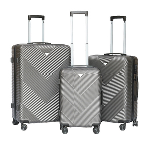 Luggage Factory ABS Durable Travel Trolley Luggage Bag Luxury Carry-on <strong>Suitcase</strong> Sets Spinner Caster <strong>Light</strong> Weight <strong>Large</strong> Capacity - Product Image 5