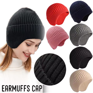 Wool Blend Warm Ear-Protecting Head-Covering for Northeast Cold Weather Pullover Riding <b>Winter</b> <b>Cap</b> Ear Flap Image Style Common - Product Image 1
