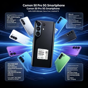 Camon 50 Pro โทรศัพท์แอนดรอยด์ราคาประหยัด แบตเตอรี่ 7800mAh รองรับ 2 ซิม 4G สมาร์ทโฟนเล่นเกม โทรศัพท์มือถือขายส่ง - Product Image 4