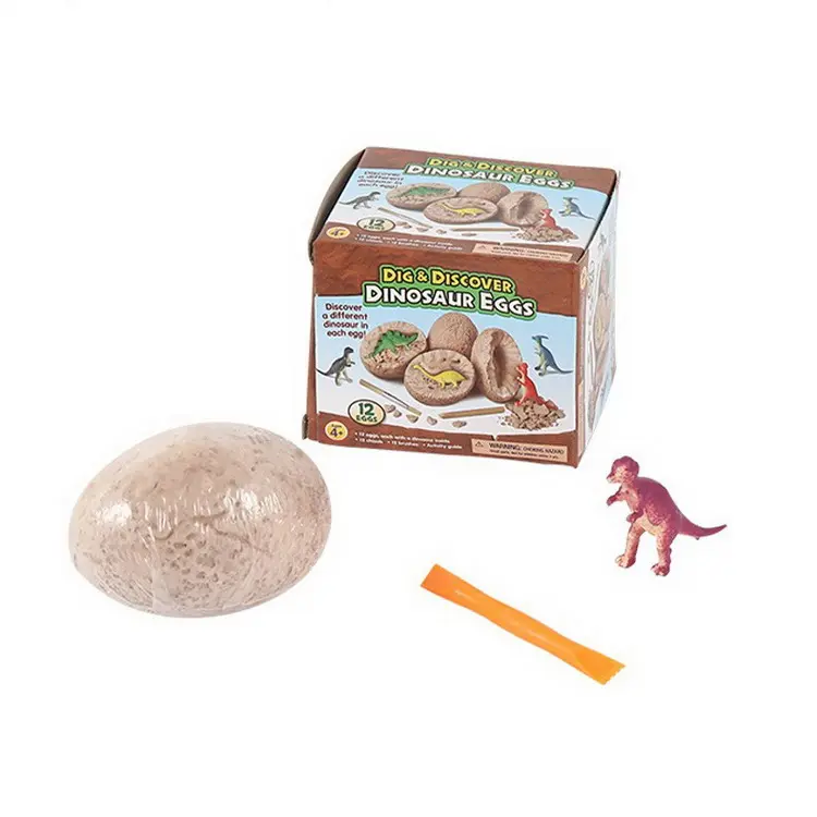 Dig Toy Dinosaur Eggs Archaeological Simulation Fossil Skeleton DIY