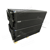 Système audio professionnel PAKLAM AUDIO LS-212, enceinte passive Line Array à double haut-parleur de 12 pouces, 2 voies, en bois, haute puissance, pour scène