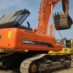 รถขุดตีนตะขาบ Doosan DH500 มือสอง มาตรฐาน CE EPA บุ้งกี๋ 50 ตัน ของแท้จากเกาหลี สภาพดี ปั๊ม Kawasaki เครื่องยนต์ Doosan - Product Image 1