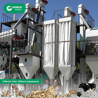 Nouvelle Usine Automatique de Traitement des Fibres et des Fourrages pour la Paille de Riz, les Tiges de Sorgho, les Matériaux Riches en Fibres, l'Orge, le Fourrage de Légumineuses et l'Ensileuse