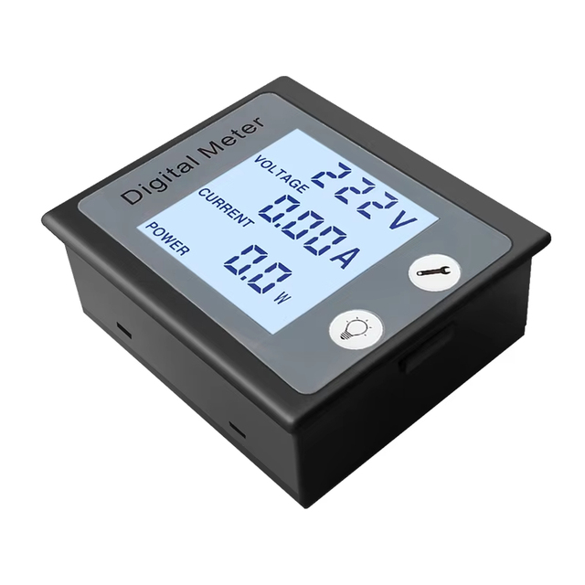 PZEM-011 AC Single Phase 220V 100A Digital LCD Electric Volt Amp Kwh Meter Panel Voltage Current Power Energy Monitor With CT