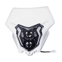 Phares avant à LED Emark pour moto avec masque pour Honda CRF 150L 150R 150F 230L 250L 250X 250M 300 450L 450X 450RL 2017+