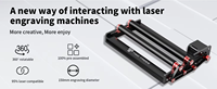 Nouveau module d'axe Y rotatif TWOTREES TR3 pour machine de gravure laser série TTS, laser diode 450 nm, garantie 1 an