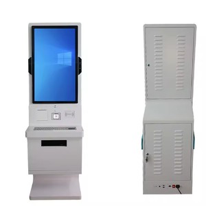 Autoservicio <span class=keywords><strong>Seguro</strong></span> médico Servicio integral Piso de pie Pantalla táctil de 32/43 pulgadas Quiosco de escáner A4 con impresora A4 - Product Image 4