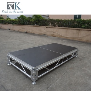 Aluminum Frame Stage Heavy Load Plywood Platform Adjustable Stands - Product Image 3