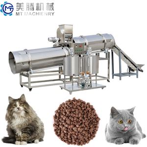 เครื่องผลิตอาหารสัตว์เลี้ยงแบบอัดรีด MT New Cat พร้อมสูตรอาหารฟรี ชิ้นส่วนหลัก (เครื่องยนต์/มอเตอร์/PLC/ปั๊ม/เกียร์) สแตนเลส 304 300กก./ชม. 380V - Product Image 4