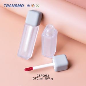 Tube de brillant à lèvres en caoutchouc, étiquette privée, tubes carrés pour brillant à lèvres, conteneur de 5 ml, tubes vides pour brillant à lèvres - Product Image 5