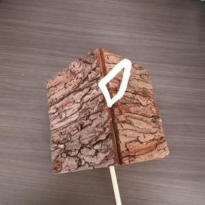 บ้านนกไม้ทรงสามเหลี่ยมน้ำหนักเบาเรียบง่ายสำหรับแขวนกลางแจ้งทุกฤดู - Product Image 6