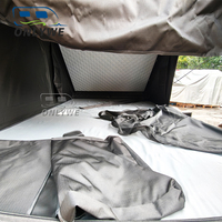 Remolque de Carga para Acampar ONLYWE Mini Camper, Remolque de Acampar con Tienda de Campaña Individual y Techo Plegable, Hecho en China
