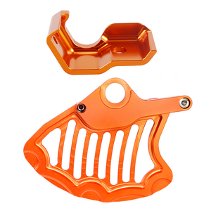 Protector de Horquilla Derecha y Protector de Disco de Freno Delantero NICECNC para <span class=keywords><strong>KTM</strong></span> <span class=keywords><strong>125</strong></span> 500 XC/XCF/XCW/XCFW/SX/SXF/<span class=keywords><strong>EXC</strong></span>/EXCF 2016 2017 2018 2019 <span class=keywords><strong>2020</strong></span> 2021 - Product Image 5