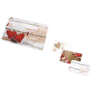 SALVADORDES DE POLIPROPILENO CON FORMA DE CORAZONES, SORTEADOS, 43X28 CM - Product Image 1