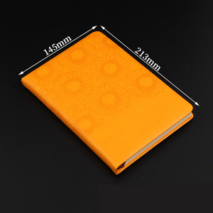 Cubierta de lujo de cuero PU Área grande Logotipo en relieve Cuaderno personalizado Reunión DE OFICINA DE NEGOCIOS <span class=keywords><strong>Libro</strong></span> A5 - Product Image 2