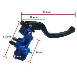 Palanca de <span class=keywords><strong>embrague</strong></span> de empuje directo ajustable CNC para modificación de motocicleta <span class=keywords><strong>y</strong></span> cilindro maestro de <span class=keywords><strong>freno</strong></span> para gran desplazamiento - Product Image 3