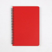 Carnets à spirale A5 en gros avec couverture souple pour le bureau et les étudiants, conception à spirale, 60 feuilles