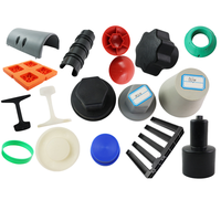 Piezas Moldeadas de Plástico de Alta Precisión y Calidad, Componentes Personalizados de ABS, PC, Nylon y POM para la Industria, OEM, ODM