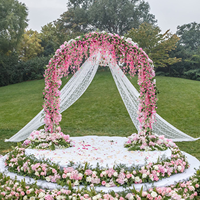 Nouvelle fleur artificielle en soie de glycine suspendue pour mariage 2022, vigne artificielle pour la décoration de fête, de maison et de jardin
