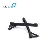 Crochets d'oreille antidérapants en silicone pour branches de lunettes, manchons de maintien pour montures en acétate
