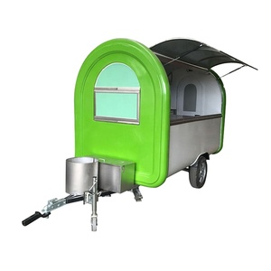 Remolque de Comida Rápida Móvil, Totalmente Equipado, Camión de Café, Horno de Pizza, Freidora Solar, Carrito de Aluminio, 1 Año de Garantía - Product Image 4