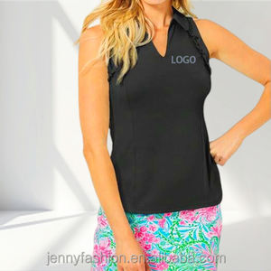 OEM Polo Camiseta Mujer Polo Con Logo Personalizado <span class=keywords><strong>Rojo</strong></span> <span class=keywords><strong>y</strong></span> <span class=keywords><strong>Blanco</strong></span> Golf Camisas Golf Polo Personalizado Algodón Mujeres Camisetas - Product Image 3