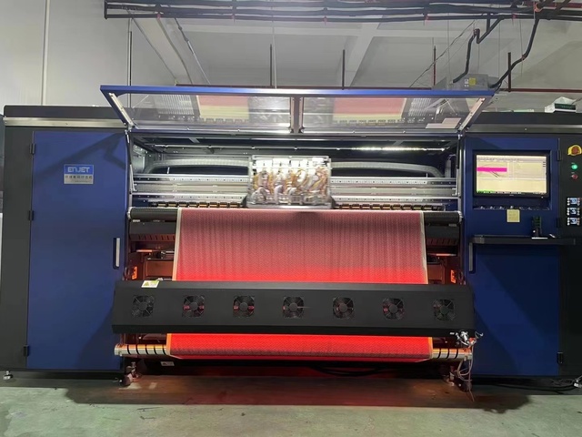 15 Print Heads ENJET High Speed Polyester Textile Fabric Digital Printing Machine Sublimation Printer Machine