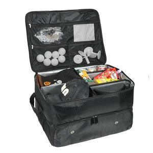 Organisateur de coffre de golf tactique à 2 couches casier de <span class=keywords><strong>voiture</strong></span> pliable avec compartiment à chaussures ventilé (convient à 2 paires) mallette de rangement de voyage - Product Image 5
