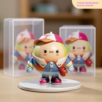 Figurines en résine 3D personnalisées en PVC pour la maternité, figurines moulées par injection sur mesure, personnalisation de poupées en résine OEM