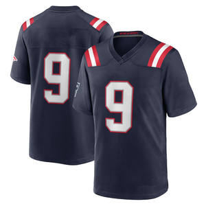 Benutzer definierte Günstige 9 # JUDON 4 # ZAPPE 12 # BRADY 10 # MAYE #15 ELLIOTT 87 # GRONKOWSKI Limited America Genähtes Fußball-Rugby-Trikot - Product Image 2