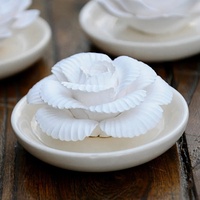 Huile essentielle de parfum de fleur en céramique européenne pétrie à la main diffuseur d'essence de fleur d'aromathérapie artisanat de décoration intérieure écologique