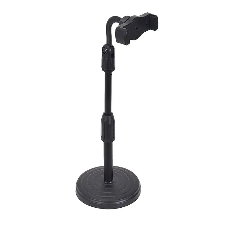 360 Degree Adjustable Lazy Desktop Mobile Phone Live Broadcast Support Phone Stand With For Video With Retractable