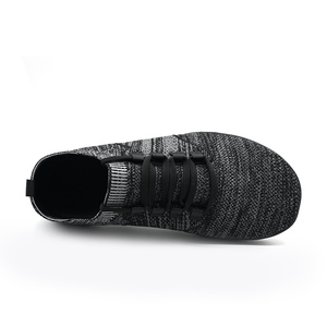 Гибкие тканые туфли на плоской подошве в натуральную форму 0 мм Мягкие Спортивные Повседневные кроссовки с широким носком босиком - Product Image 3