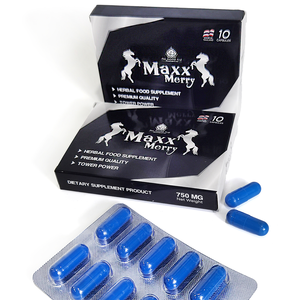 Cápsulas de Energía Herbal Azul Natural al por Mayor para la Salud Masculina y Apoyo Inmunológico, Servicio de Marca Privada con Certificación GMP - Product Image 5
