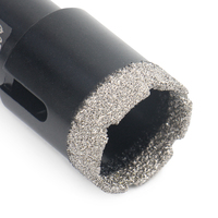 Brocas de Perforación de Diamante Soldado al Vacío, Sierra de Agujero, Granito Mármol, 32mm, 35mm, 38mm, 40mm