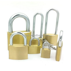 Candados <span class=keywords><strong>de</strong></span> Seguridad para Equipaje <span class=keywords><strong>de</strong></span> 25 mm, Resistentes a la Intemperie, Pequeños, <span class=keywords><strong>de</strong></span> Latón Antiguo, con Grillete <span class=keywords><strong>de</strong></span> Acero y Llave Maestra, en Venta - Product Image 2