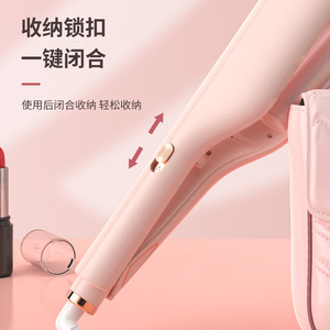 Curling Iron 1.5 In Electric Adjustable Heat Led Display For Women Hair Styling - Product Image 3