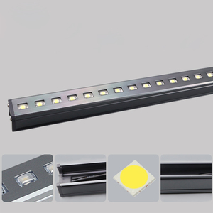 ไฟเส้น LED ควบคุมด้วยแสง IP68กันน้ำ12W อลูมิเนียมอัลลอยด์ความสว่างสูงเครื่องซักผ้าติดผนังกลางแจ้งมี CRI90และรับประกัน5ปี - Product Image 4