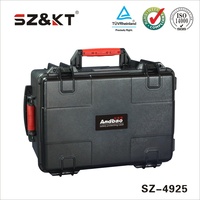 Valise trolley en plastique ABS rigide, étanche IP67, antichoc, anti-poussière, pour le stockage d'équipements d'extérieur, avec mousse de protection, vente en gros d'usine