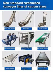 Elevador de Placas de Cadena de Acero Inoxidable, Transportador de Material de Alta Capacidad, Transportador de Virutas, Elevador de Material con Deflector - Product Image 5