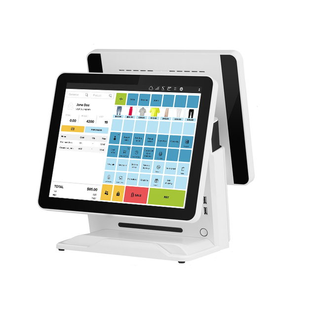 Dry Cleaning Touch Screen Payment Terminal All in One Cash Collecting Restaurant Billing Machine Point of Sale