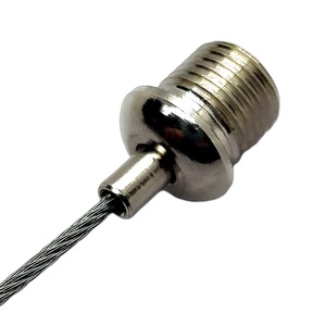 OEM vente en gros G450 câble bascule support de fil pince résistant à la rouille décoloration <span class=keywords><strong>fixation</strong></span> murale métal Clip corde kits de verrouillage - Product Image 5