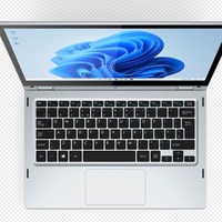 [13.3inch Celeron] 360-Degree Rotating Touchscreen 2-in-1 Laptop with DVDRW Optical Drive Win10 for Cross-Border Sales