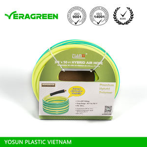 Manguera de Aire Híbrida de PVC y Goma de Alta Presión 1000psi, Uso Industrial, Portátil, Anti-UV, Diámetro de 3/8'', Conexión 1/4NPT, Hecha en Vietnam - Product Image 3